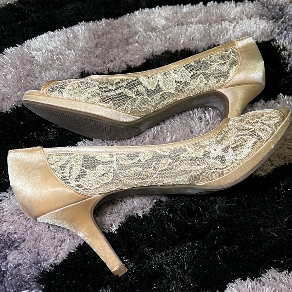 Lace heels